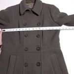 J.Crew Stadium Cloth Nello Gori Olive Green Double Breasted Pea Coat Size 4 Photo 11