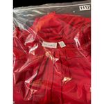 Susan Graver Red Long Sleeve Liquid Knit Wide Band Waist Pleated Top 2x Photo 10