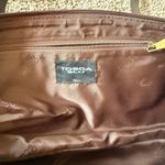 Vtg Tosca Blu Made Italy Leather Python Embossed Shoulder Shopping Bag Elegant Brown Photo 1