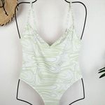 Charlie Holiday  Pricilla One Piece Abstract Wave Swimsuit Swimwear Size Small Photo 1
