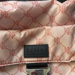 Pink Designer Ralph Lauren Weekender Overnight Signature Nylon Duffel Bag Logo Photo 3