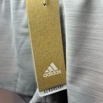 Adidas  Pacer 3-Stripes Athletic Shorts  Light Gray Aeroready Running  NEW Medium Photo 2