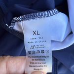 SouqFone Tankini Swim Top Womens Size XL Navy Blue Ruffled Adjustable Strap New Photo 7