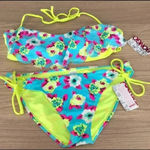 Bongo 🆕 Neon Floral Bikini Set L🆕 Photo 1