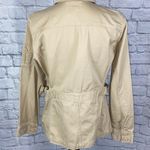 CRAZY HORSE button up chino jacket tan size large Photo 11
