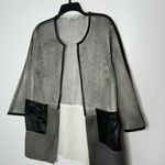Patrizia Luca mesh cardigan Black Size M Photo 2