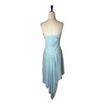 Bec & Bridge Dress Women 10 Dolphin Blue Elzette Strapless Asymmetric Midi NWT Photo 3