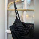 Sean By Sean Combs Silk & Spandex Bustier Cocktail Party Dress Size 8 Medium NWT Black Photo 3