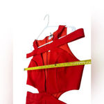 superdown NEW! Revolve  Alondra Cutout Romper in Red XL Photo 11