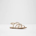 ALDO  Astoria Snake pattern Flat Sandals Size 7 Photo 2