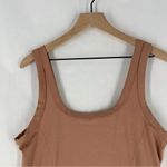 YITTY Body Butter Tank Dress in Brown Sugar Nude Stretchy Scoop Neck Size XXL Photo 3