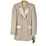 Victoria's Secret Vintage 90s Victoria’s Secret Cream Blazer 2-Piece Set 6 Moda International Photo 4