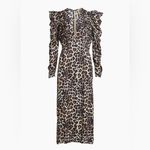 Farm Rio Cream Natural Skin Lenzing™ Ecovero™ Viscose Midi Dress, Small, $230 Photo 10