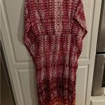 Beach By Exist One Size Tye Dye‎ Pullover Beach Coverup Pink Size L Photo 6