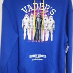 Star Wars  Vader blue hoodie size small men Photo 0