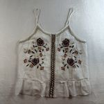 Shyanne  Women's L Large Floral Embroidered Cami Tank Top Cowgirl Western Rodeo Photo 2