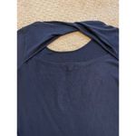 Lilly Pulitzer Navy Blue Open Back Tunic Sweater XL Photo 4
