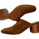 Nisolo All Day Brown Suede Heeled Mule Size 9 Photo 4