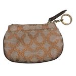 Coach Signature Canvas Coin Purse Key chain Photo 1