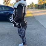 None Cougar style Sherpa Lined Jacket Photo 2