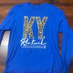 Girlie Girl Originals Blue Kentucky Long Sleeve Tee Size L Photo 0