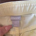 Chico's Soft butter Yellow Trousers size 00 Photo 2