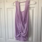 Athleta Essence Textured Stripe Tie Back Tank Top Medium Photo 9