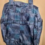 Lug Women's Puddle Jumper‎ Packable Navy Gym Travel Shoulder Bag Tote Blue Photo 3
