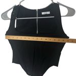 Miaou Campbell Corset Bodysuit Black Women’s Size Small Deadstock Eco Mesh Photo 5