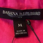 BANANA REPUBLIC FACTORY bright pink eyelet peplum top in size Medium. NWT Photo 5