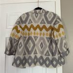 Lafayette 148 Summer Lightweight Blazer Jacket 100% Linen Gray Size M Photo 8