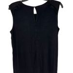 Banana Republic  Womens Black Ruffle Top Size Small Workwear Office Casual Photo 1