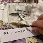Adelyn Rae Anthropologie  Gina Floral Print Embroidered
Eyelet Romper Sz: S Photo 15