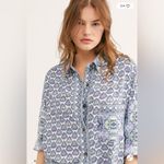 Free People  Happy holibabe sleep shirt in indigo blue SZ:XL Photo 3