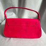 BP Hot Pink Faux Leather Nordstrom Shoulder Bag Purse Barbie Pink Hand Bag Photo 2