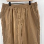 Good American Shine Boyfriend Pant Size XL Jogger PullOn Metallic Tan Athleisure Photo 9