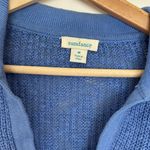 Sundance cotton relaxed polo pullover sweater Blue Size M Photo 1