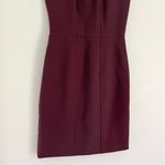 Banana Republic NWT Factory Women’s Sleeveless Sheath Dress Maroon Red Size 2 Photo 4