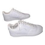 Nike Women's Court Vision Low White Sneaker size 10.5 Photo 3