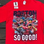 NWT Gildan Red Boston Red Sox So Good Graphic Tee Size M Photo 1