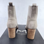 Marc Fisher LTD Size 11 Alva Women Beige/Taupe Suede Pointed Toe Ankle Booties Photo 4