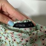 Cotton On  Mint Green Floral Print Fairycore Milkmaid Cottagecore Boho Dress‎ M Photo 8