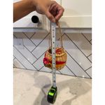 vintage handmade woven bucket basket purse bohemian coastal, or cottagecore mini Photo 11