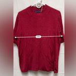Preston & York  Women size X-Large red knit blouse CFT-A‎ Photo 4
