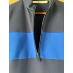 Tory Burch  Tory Sport Blue/Navy Mock Neck Zipper Mini Dress Women’s size Small​ Photo 10