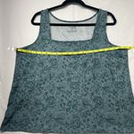 Live 2 Lounge Floral Blue Women's Top Size XL Photo 4