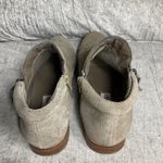 Steve Madden  Taupe Tan Connr Leather Suede Ankle Bootie Size 6.5 Side Zip Photo 10