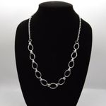 Vintage Link Necklace Silver Photo 3