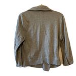 Juicy Couture Womens Size XL Gray Soft Moto Long Sleeve Cotton Blend Jacket Photo 2