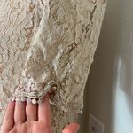 Pantagis vintage 80s Union made lace cottage dress Pink Size M Photo 3